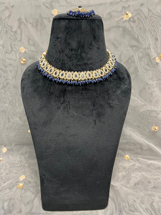 PY217 Polki Necklace Set