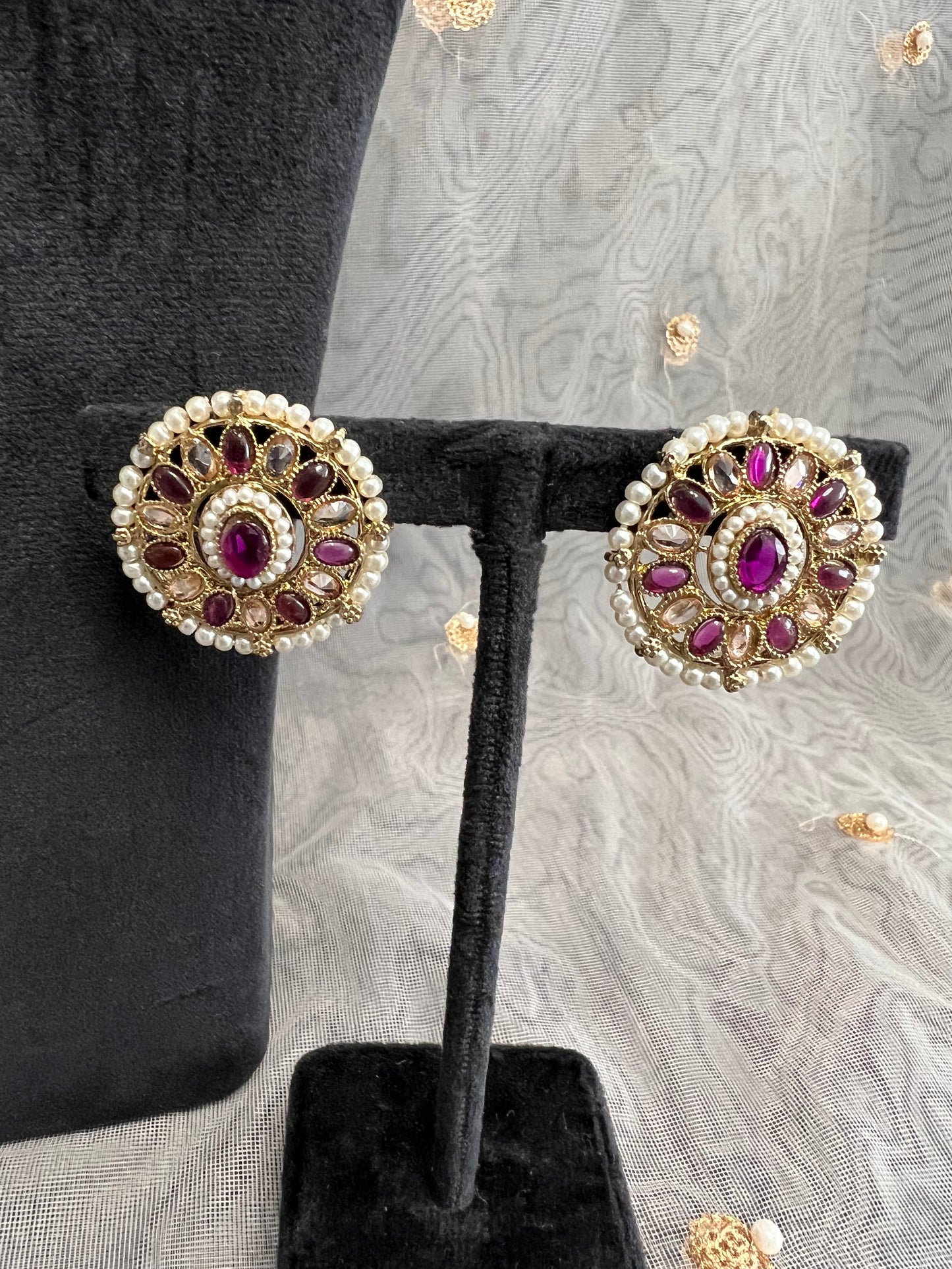 PY265 Polki Necklace Set