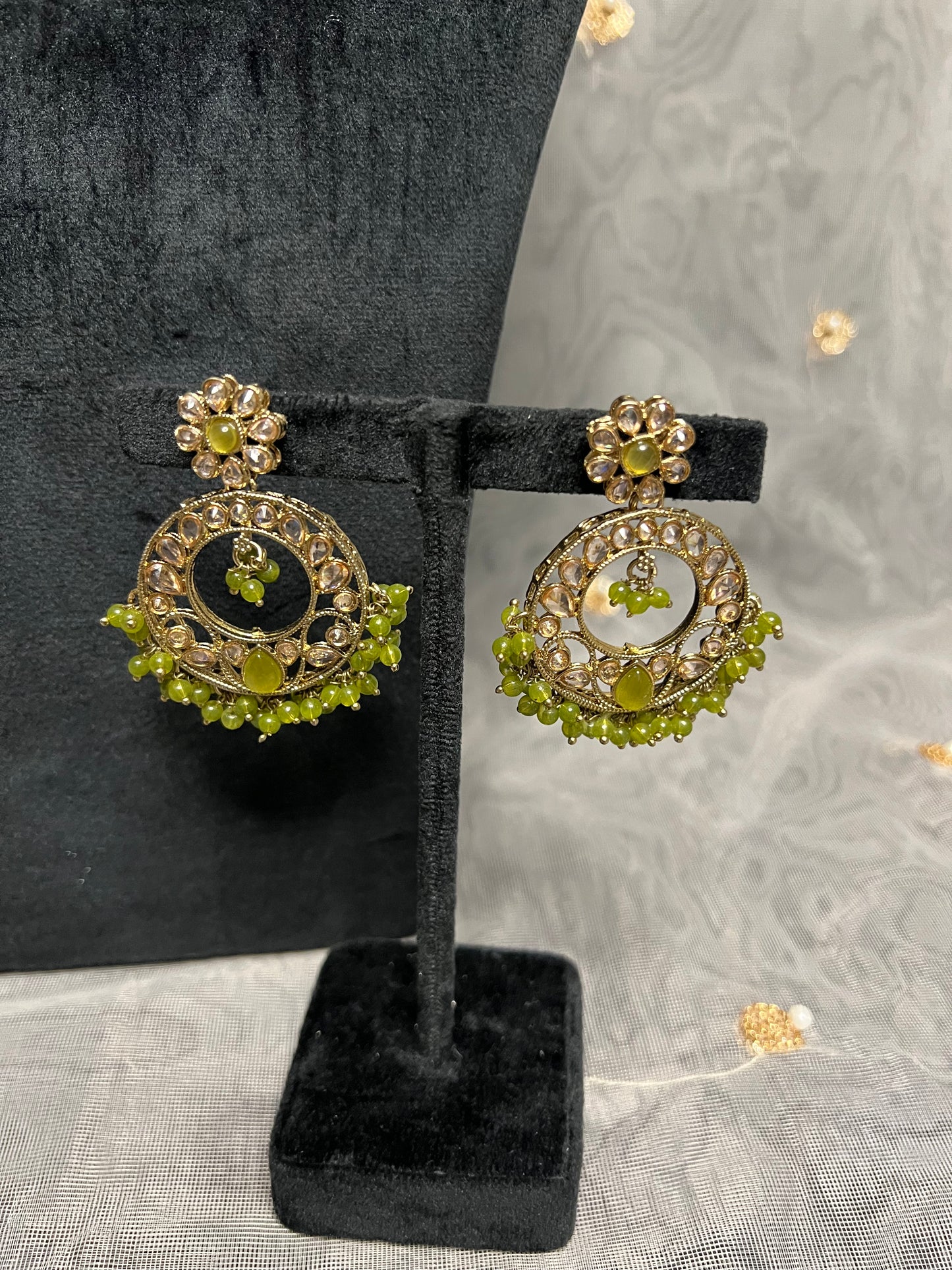 PY294 Polki Necklace Set