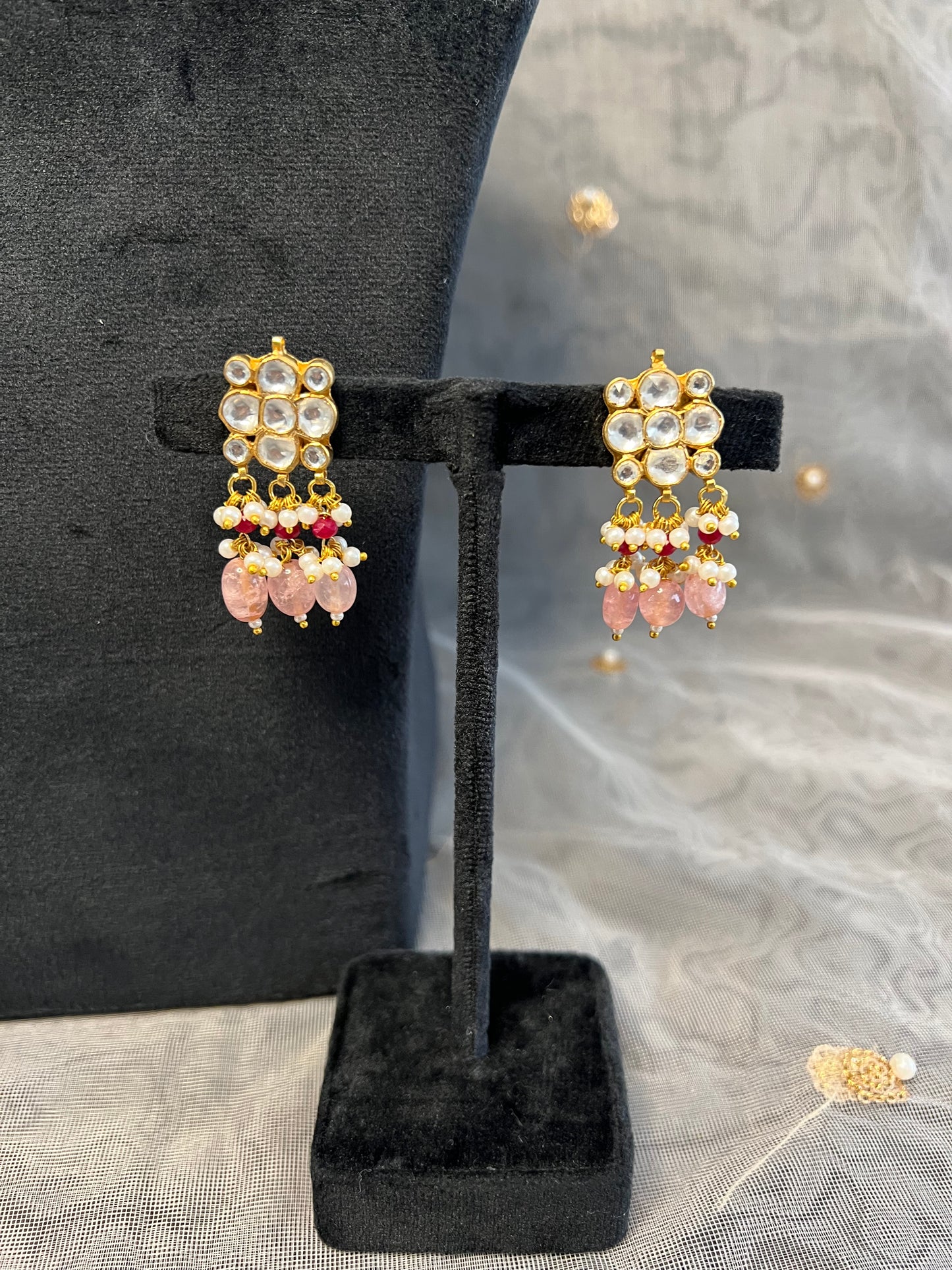 BA113 Pachi Kundan Necklace set