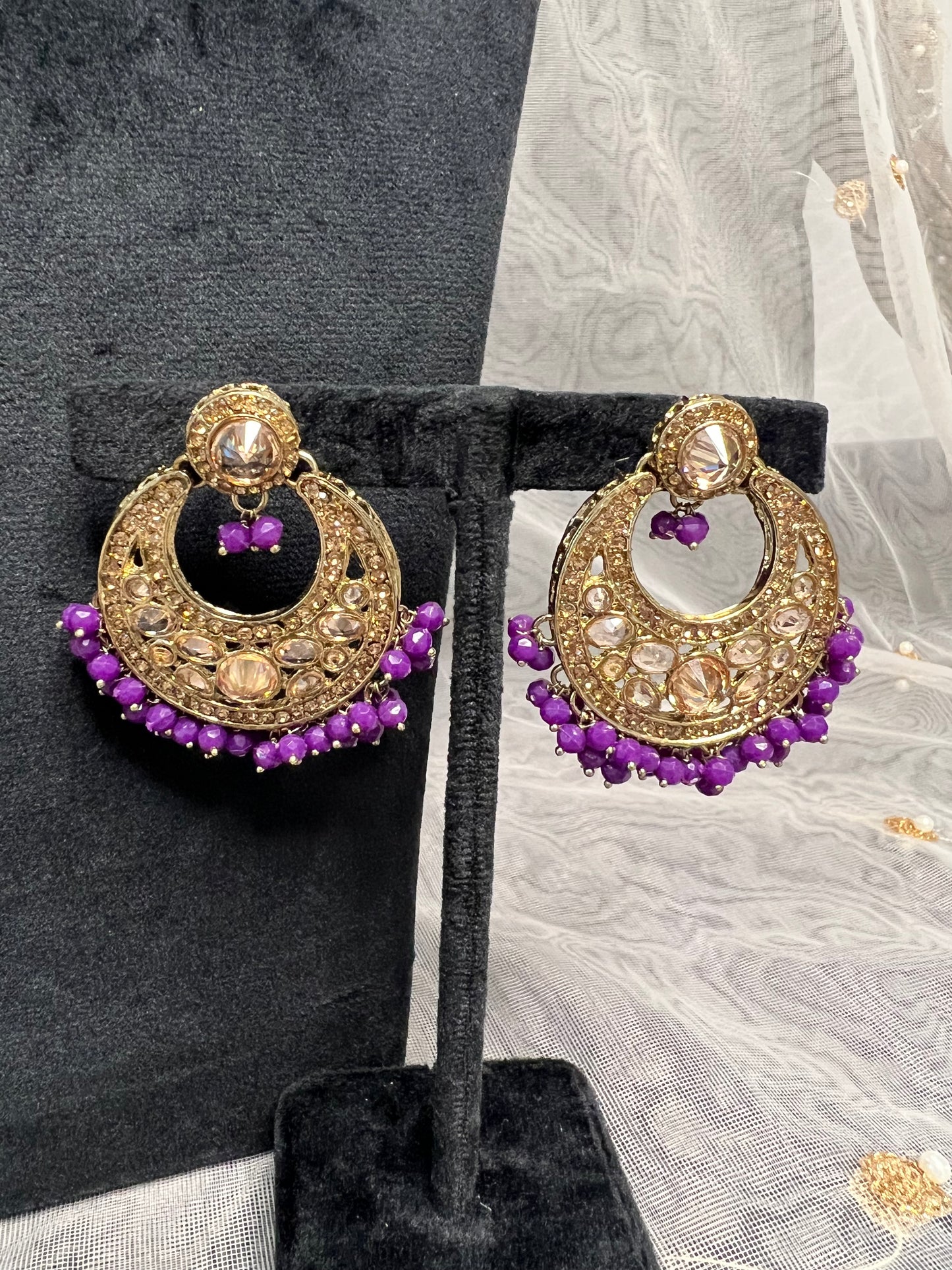 PY206 Polki Necklace Set