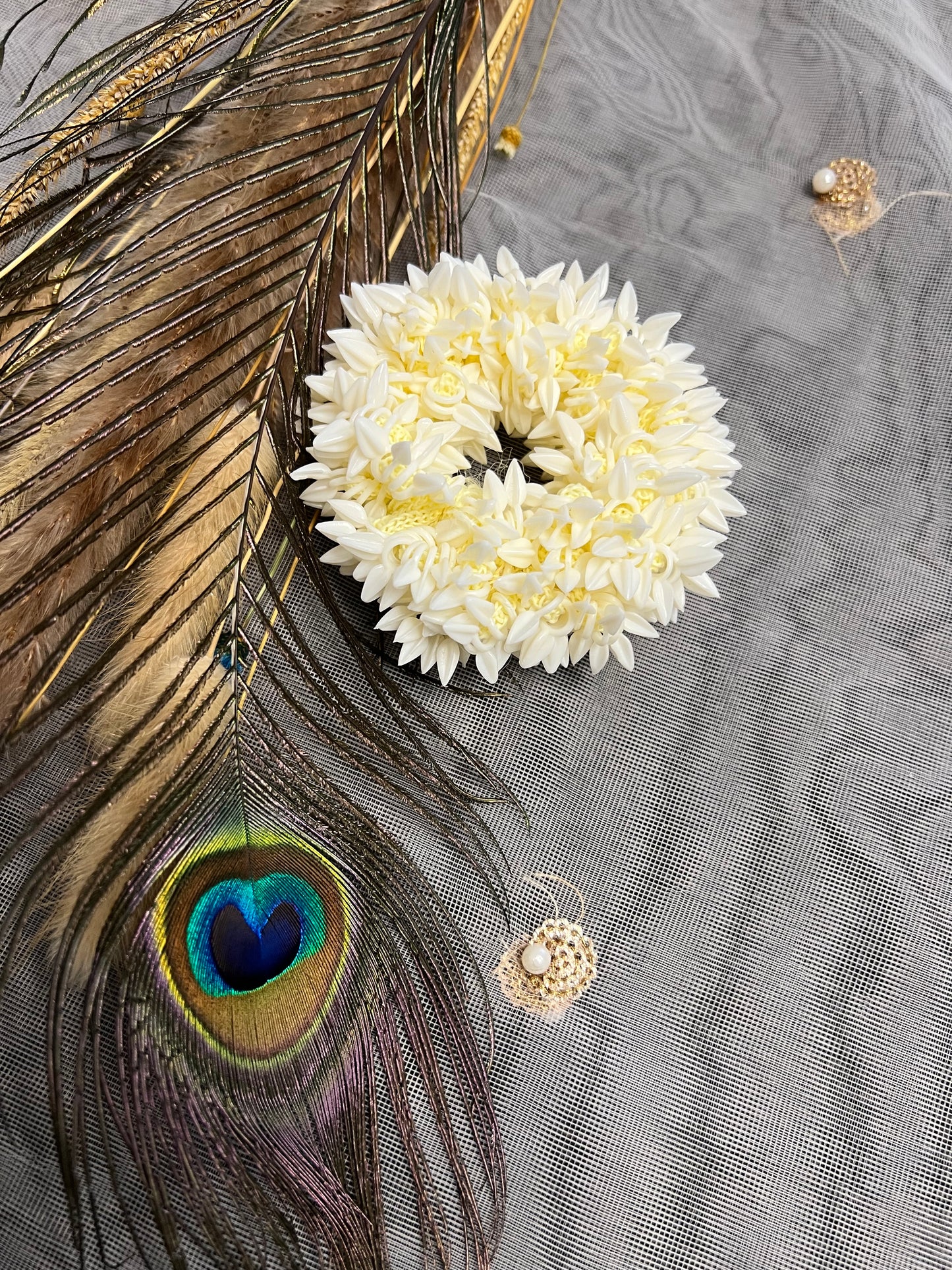 PY256 Jasmine Flower Hair Accessory