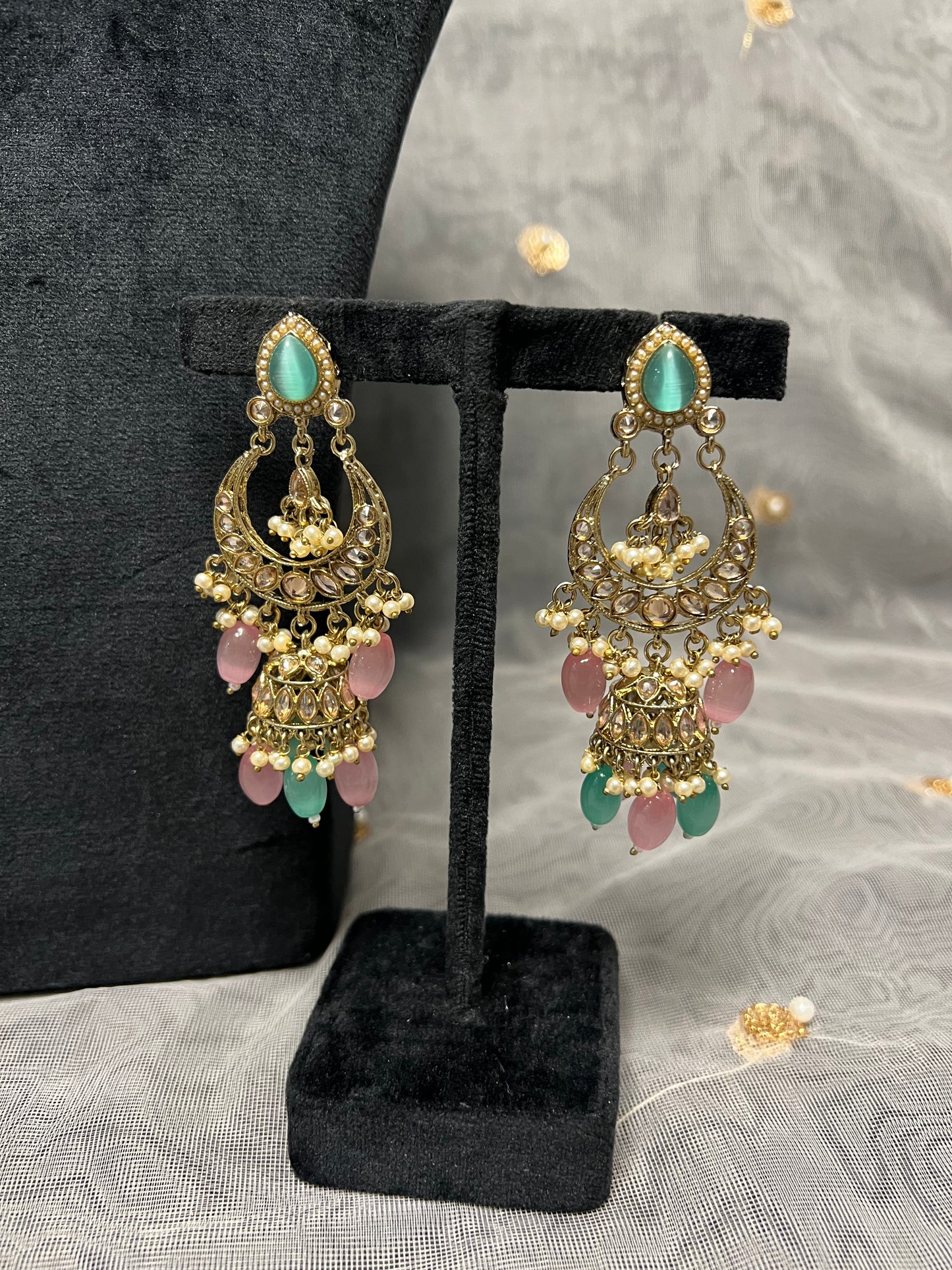 PY361 Polki Necklace Set