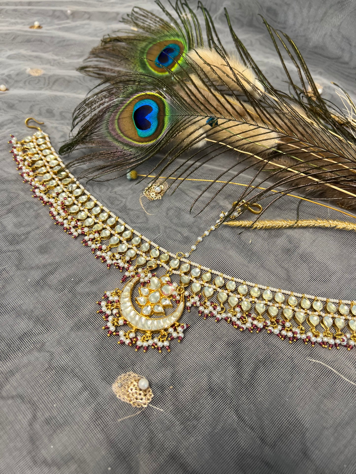 BA111 Pachi Kundan Mathapatti