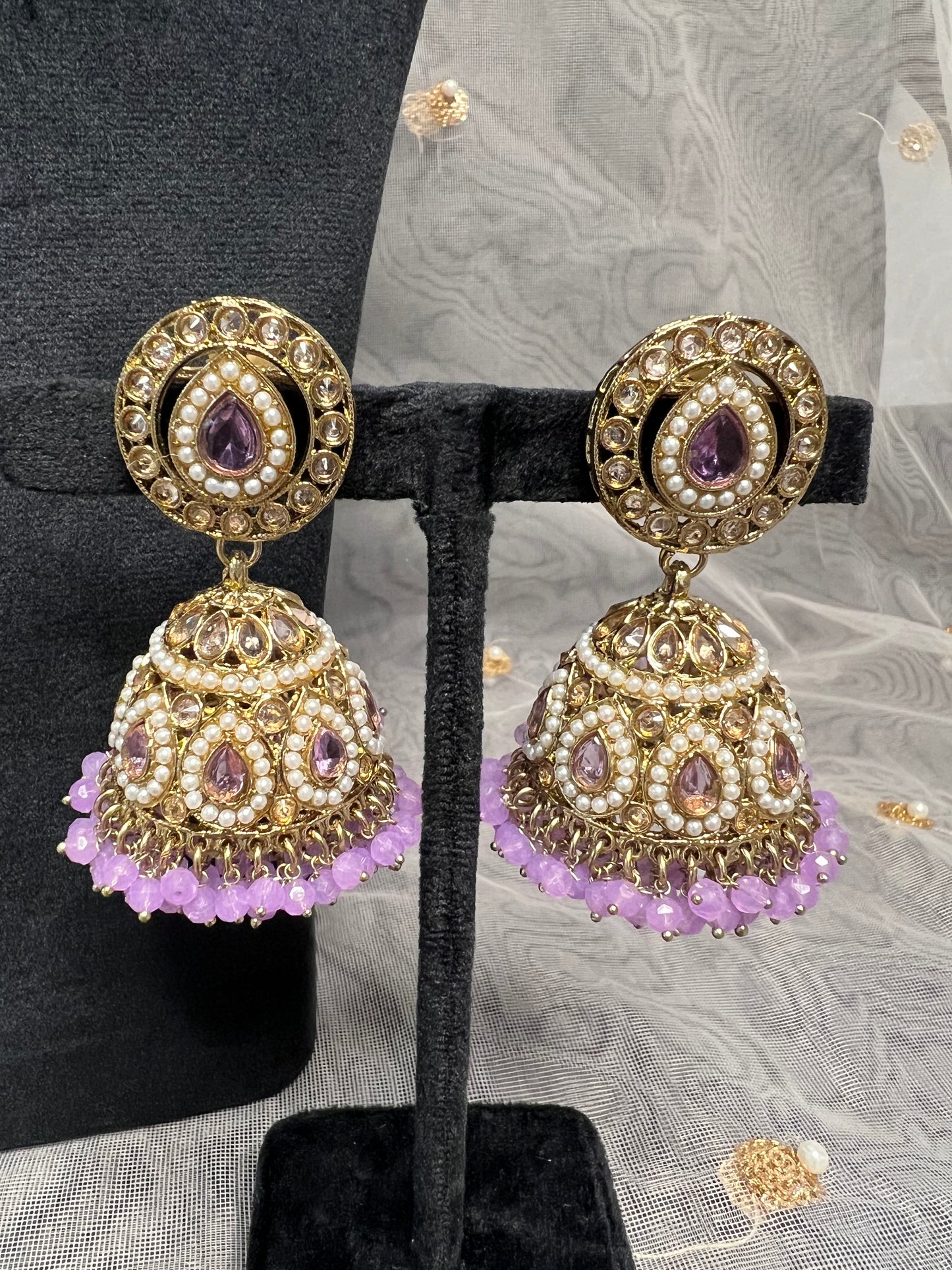PY222 Polki Necklace Set