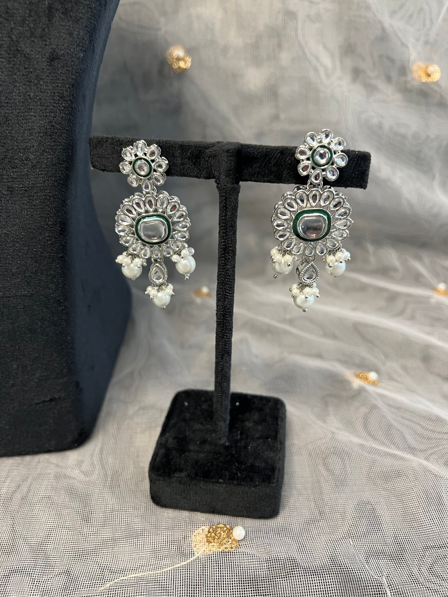 PY341 Polki Necklace Set