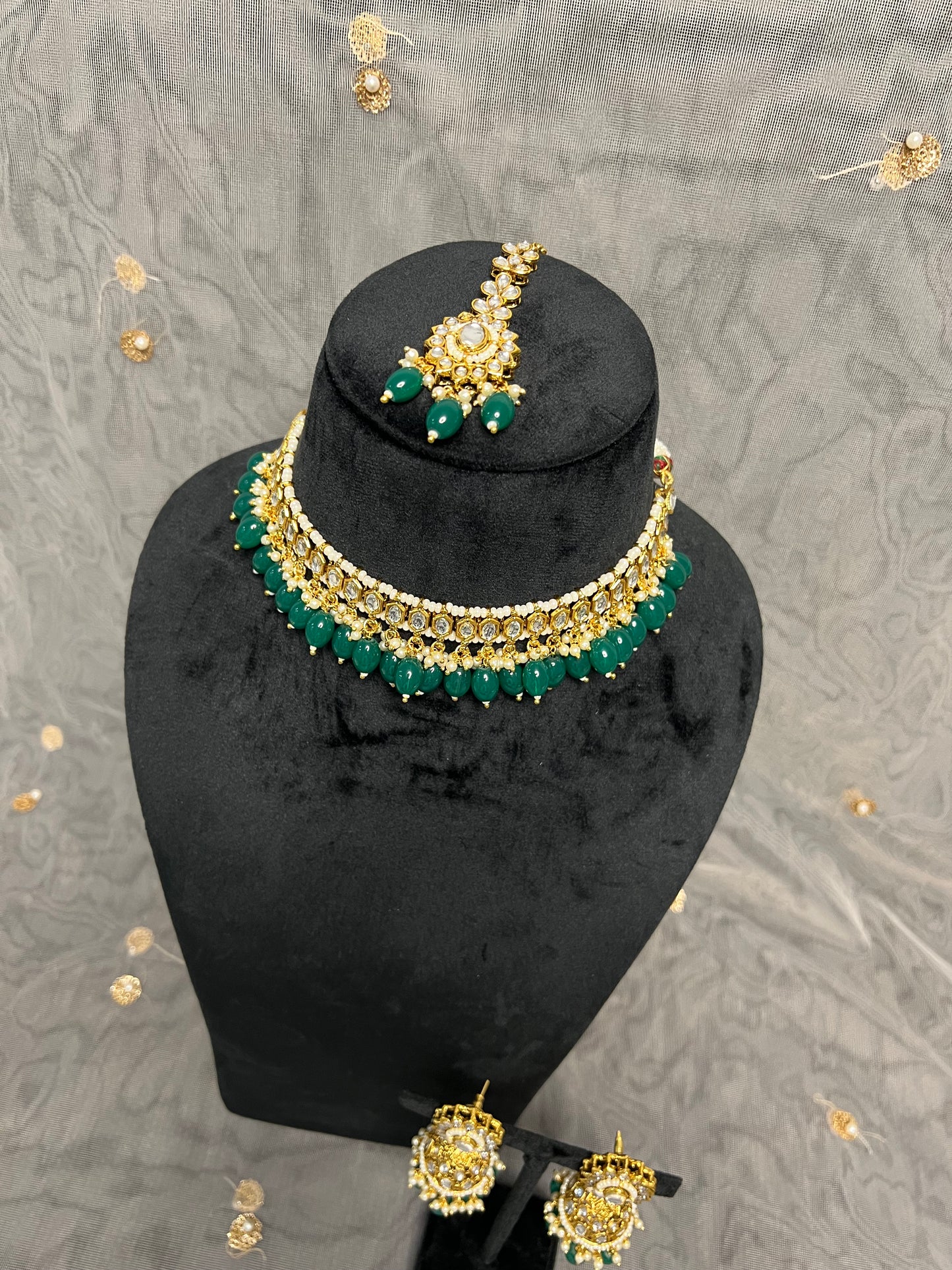 PY202 Kundan Necklace Set