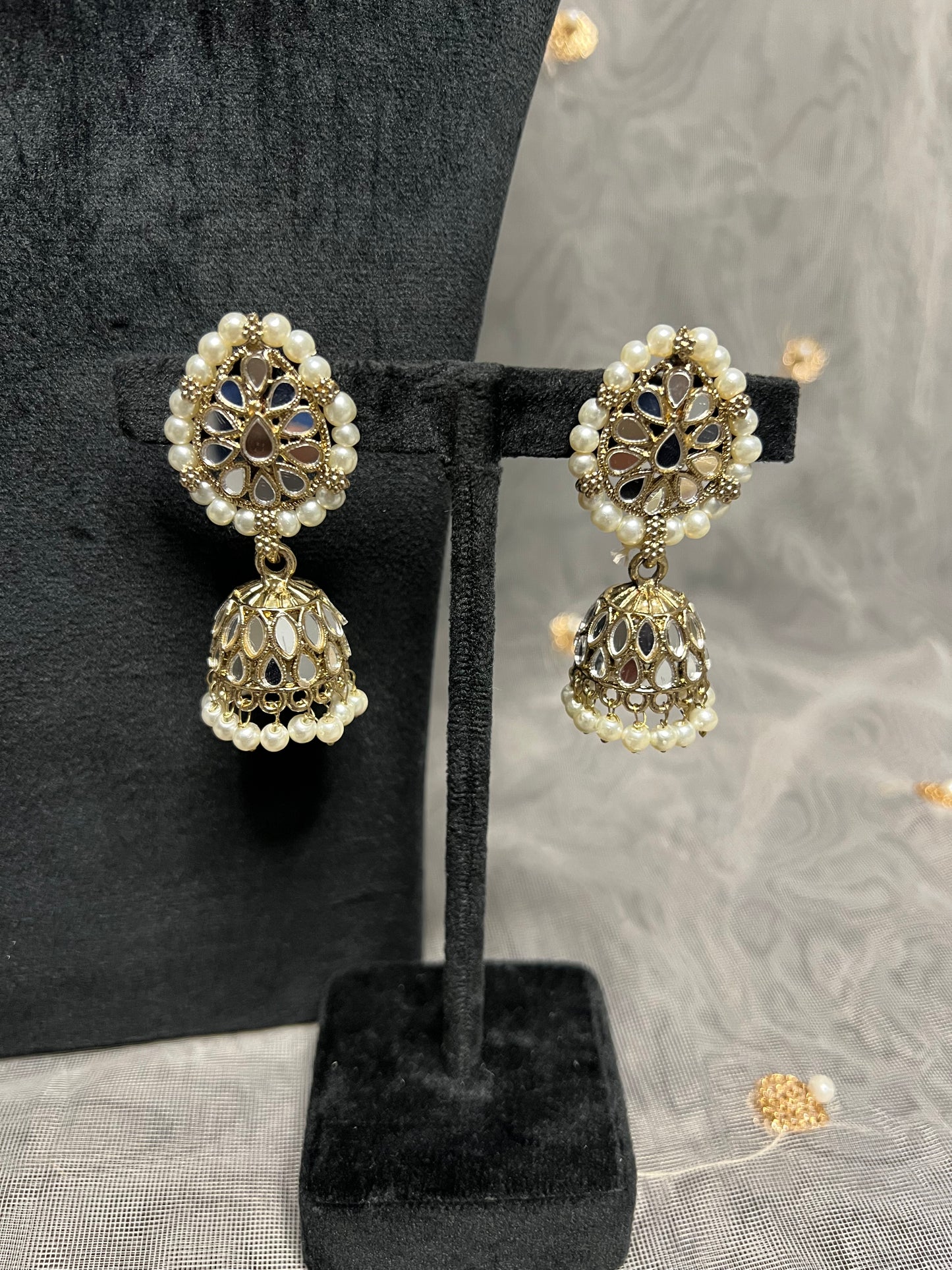 PY298 Mirror Necklace set