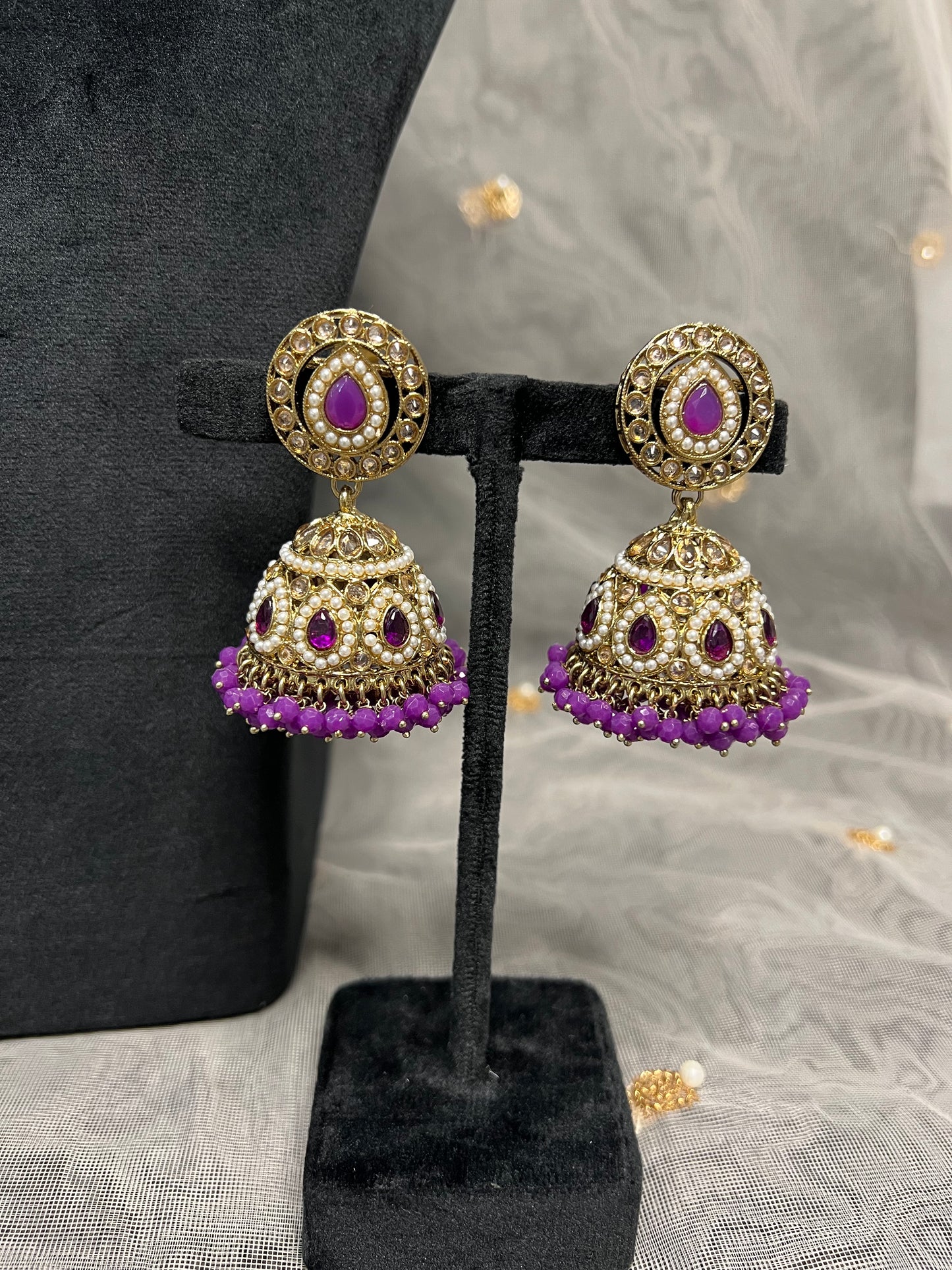 PY221 Polki Necklace Set