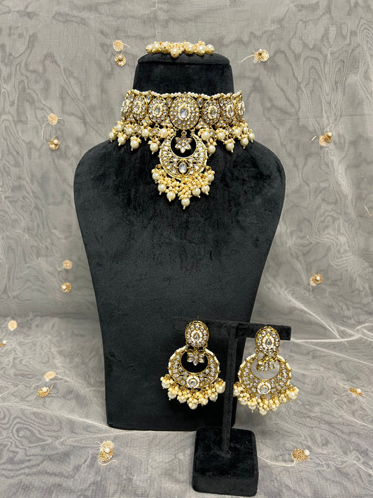 PY211 Kundan Necklace Set