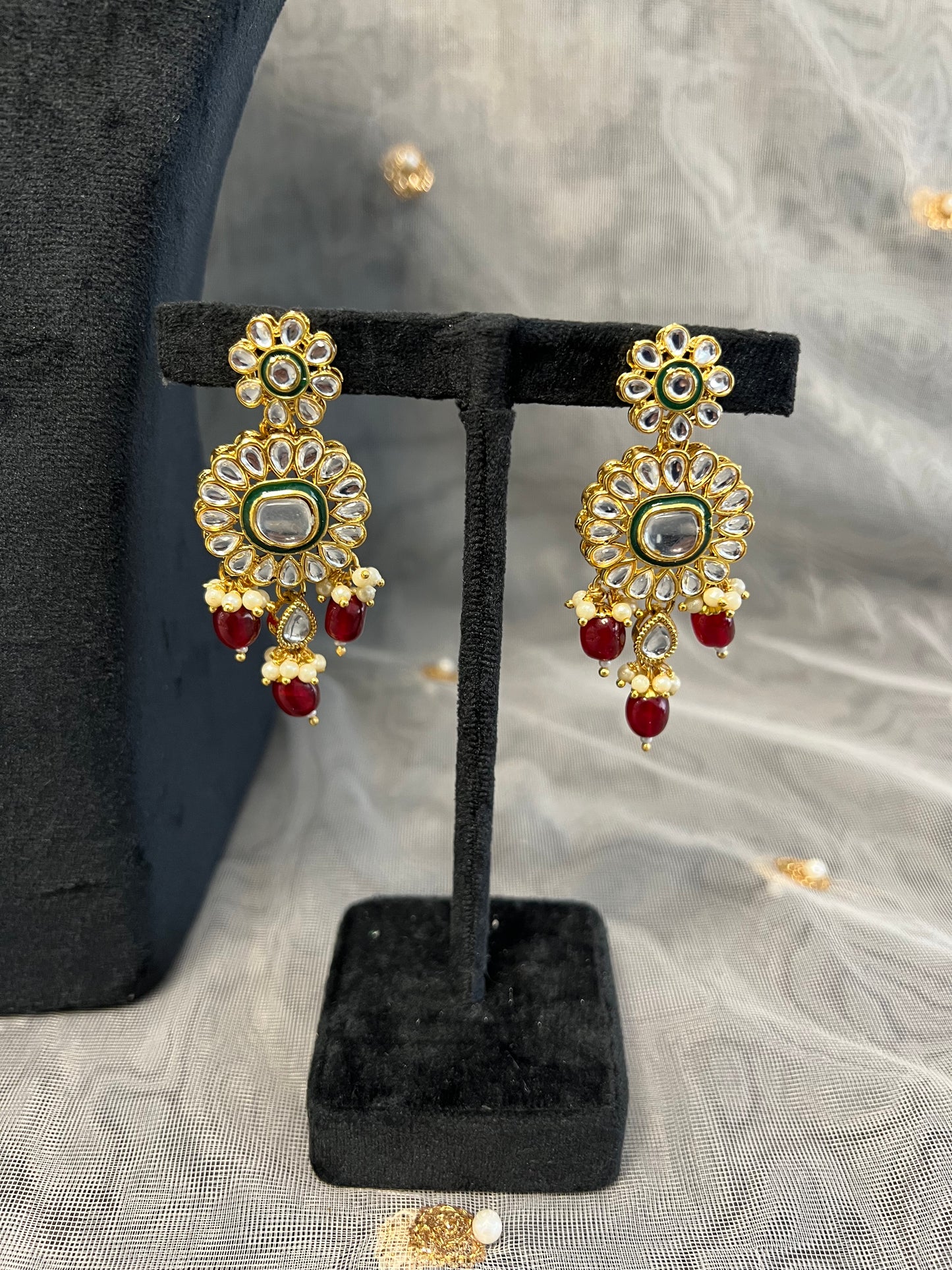 PY343 Polki Necklace Set