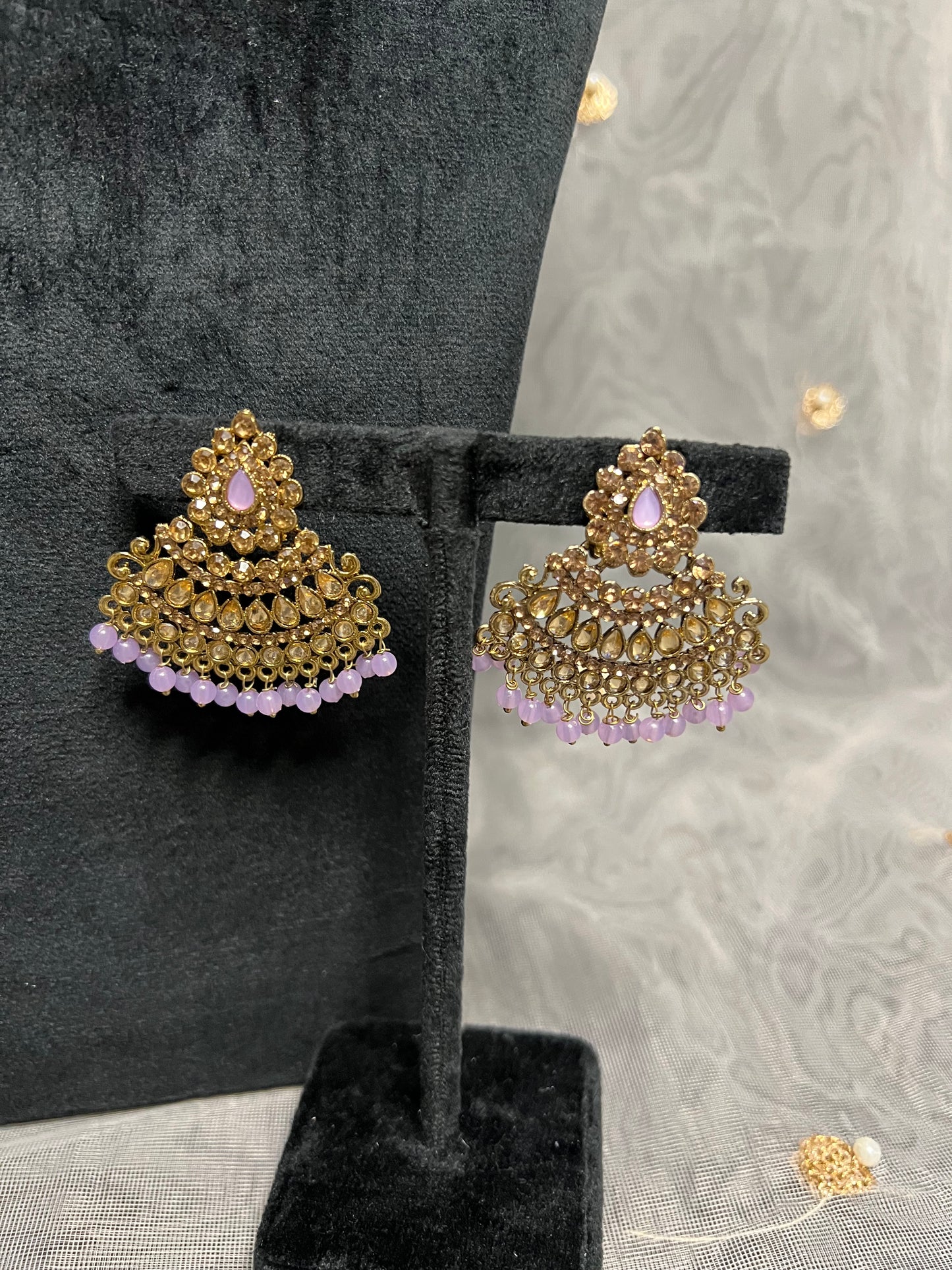 PY303 Polki Necklace Set