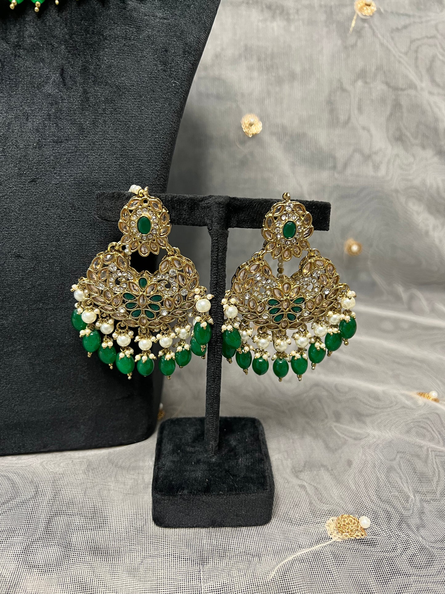 PY355 Polki Necklace Set