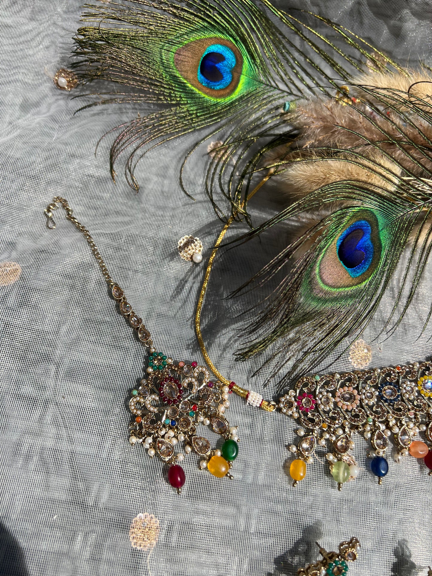 PY183 Polki Necklace Set