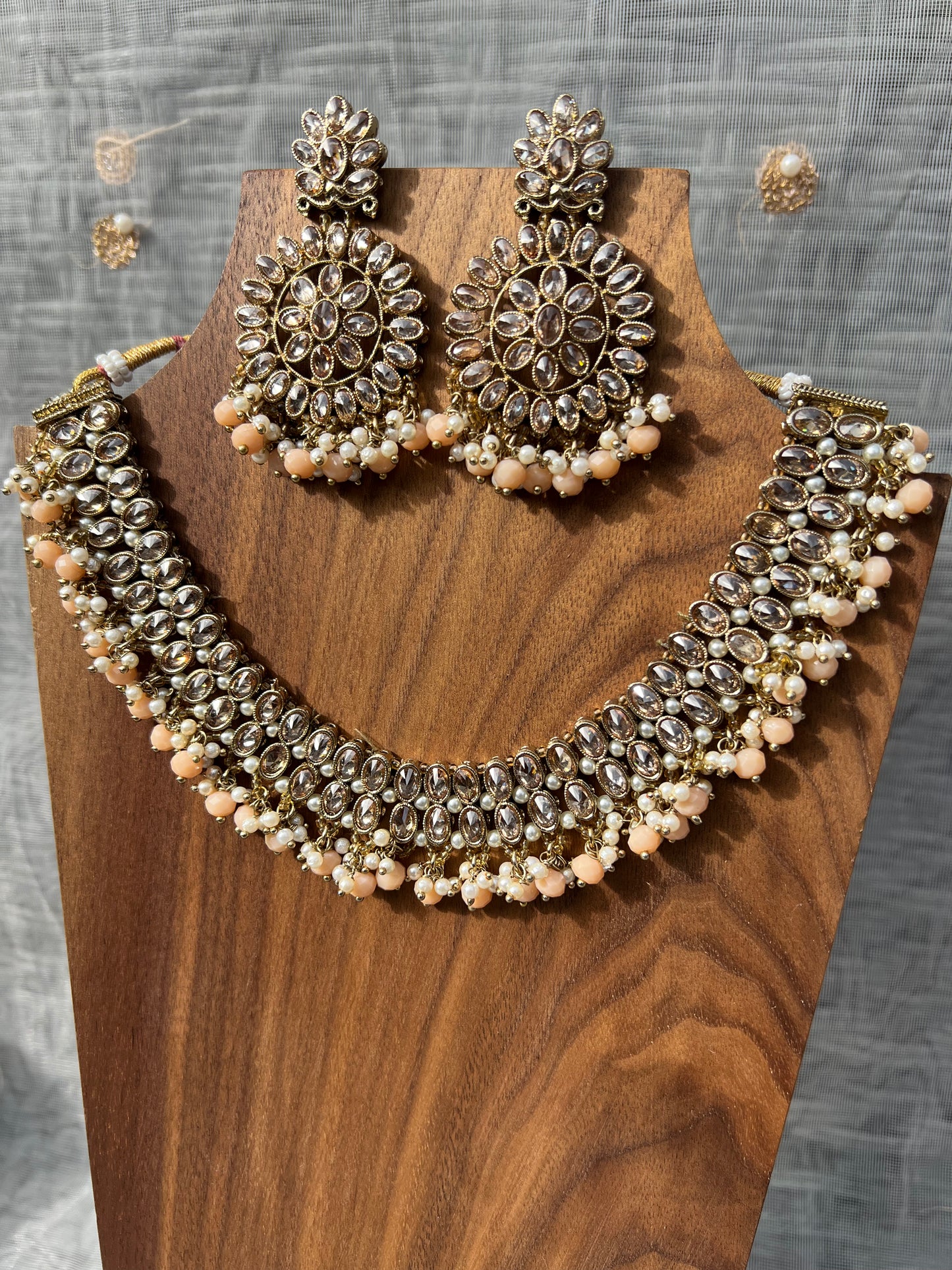 PY119 Polki Necklace set