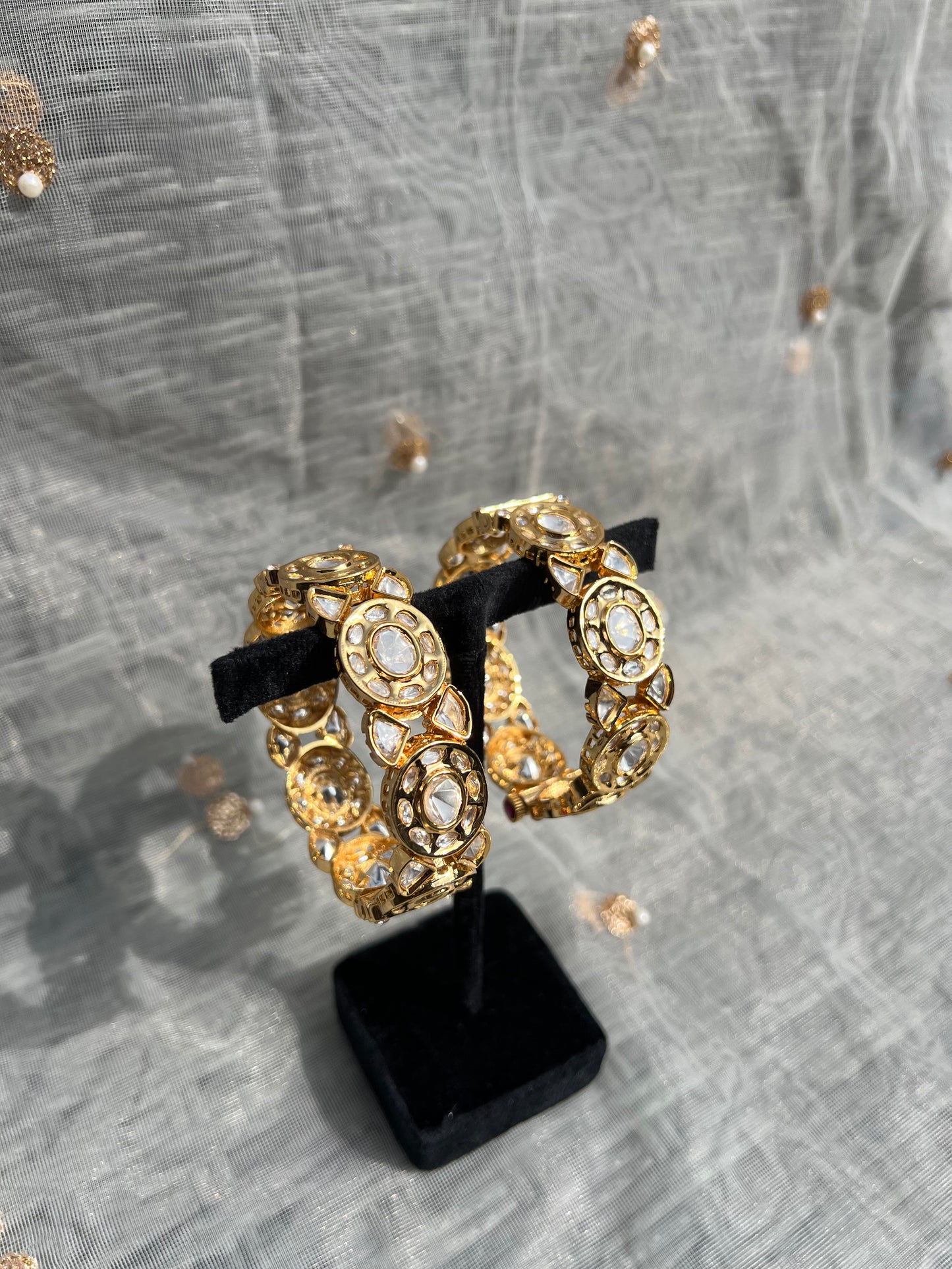PY171 Tyani Kundan Bangles