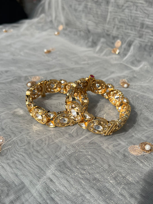 PY171 Tyani Kundan Bangles