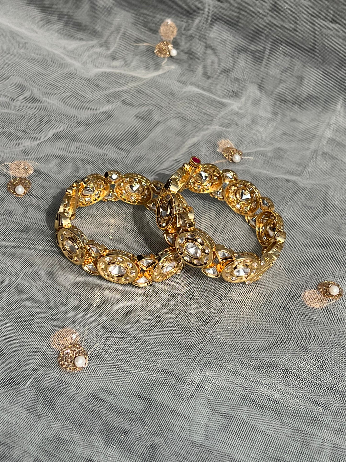 PY171 Tyani Kundan Bangles