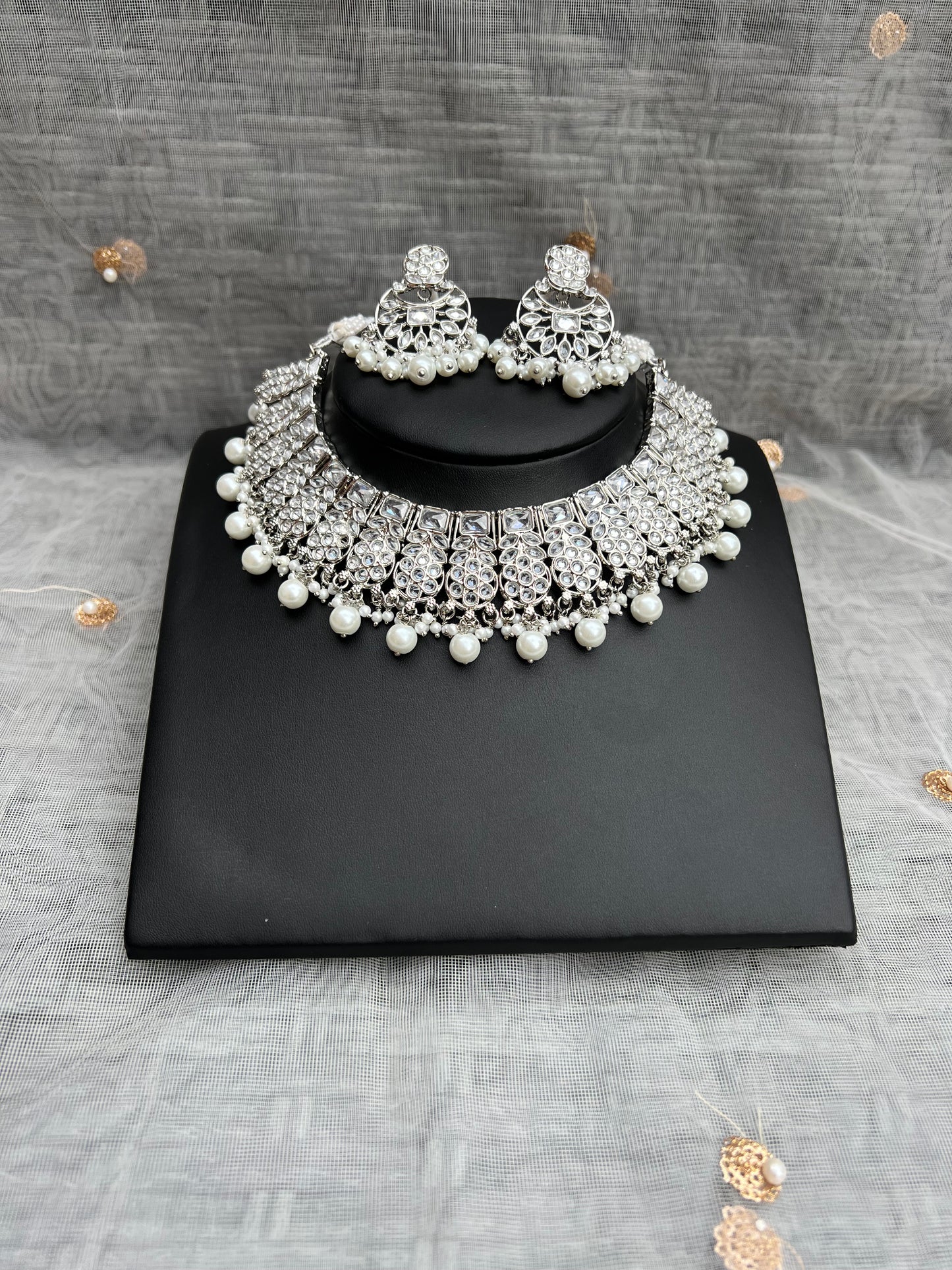 PY74 Polki Necklace set