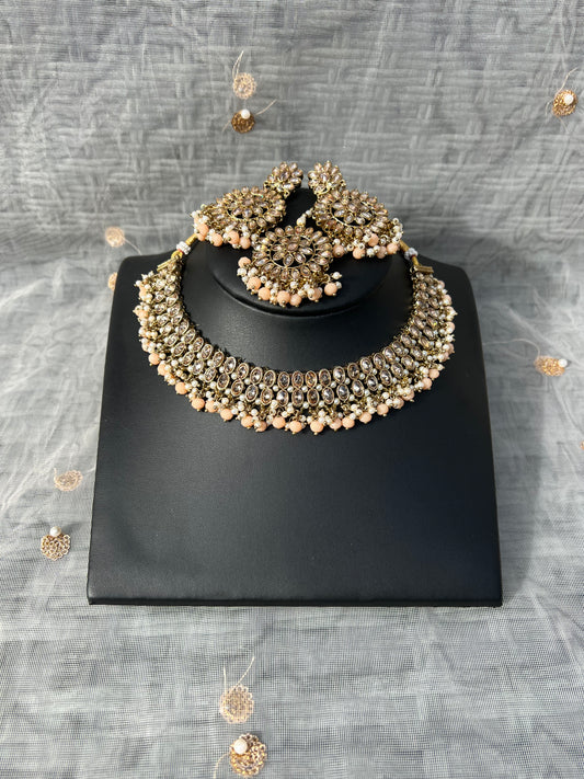 PY119 Polki Necklace set