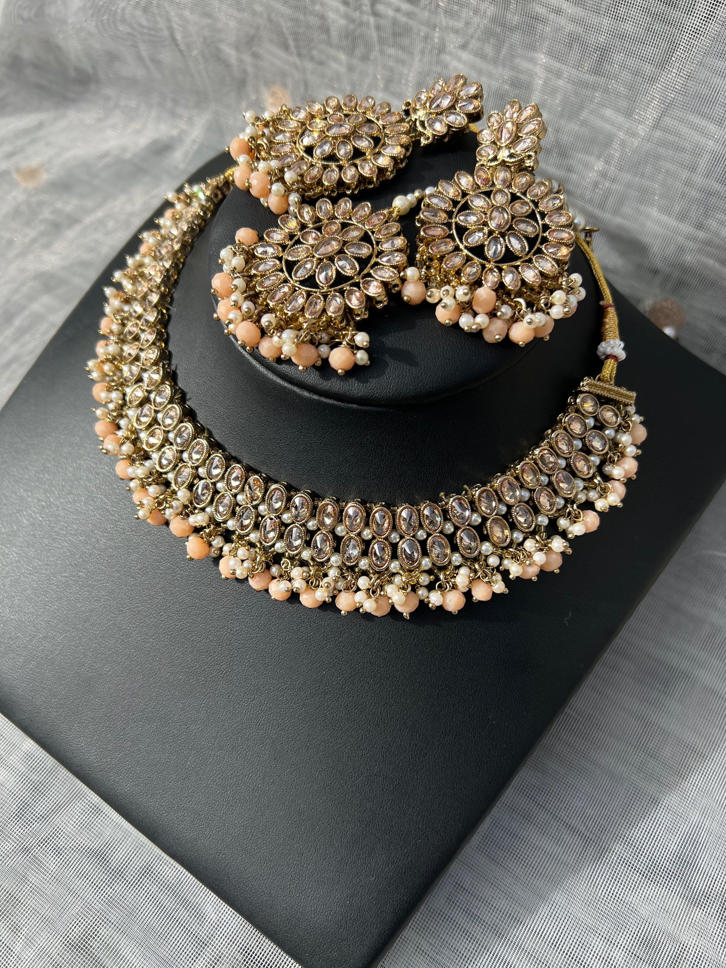 PY119 Polki Necklace set