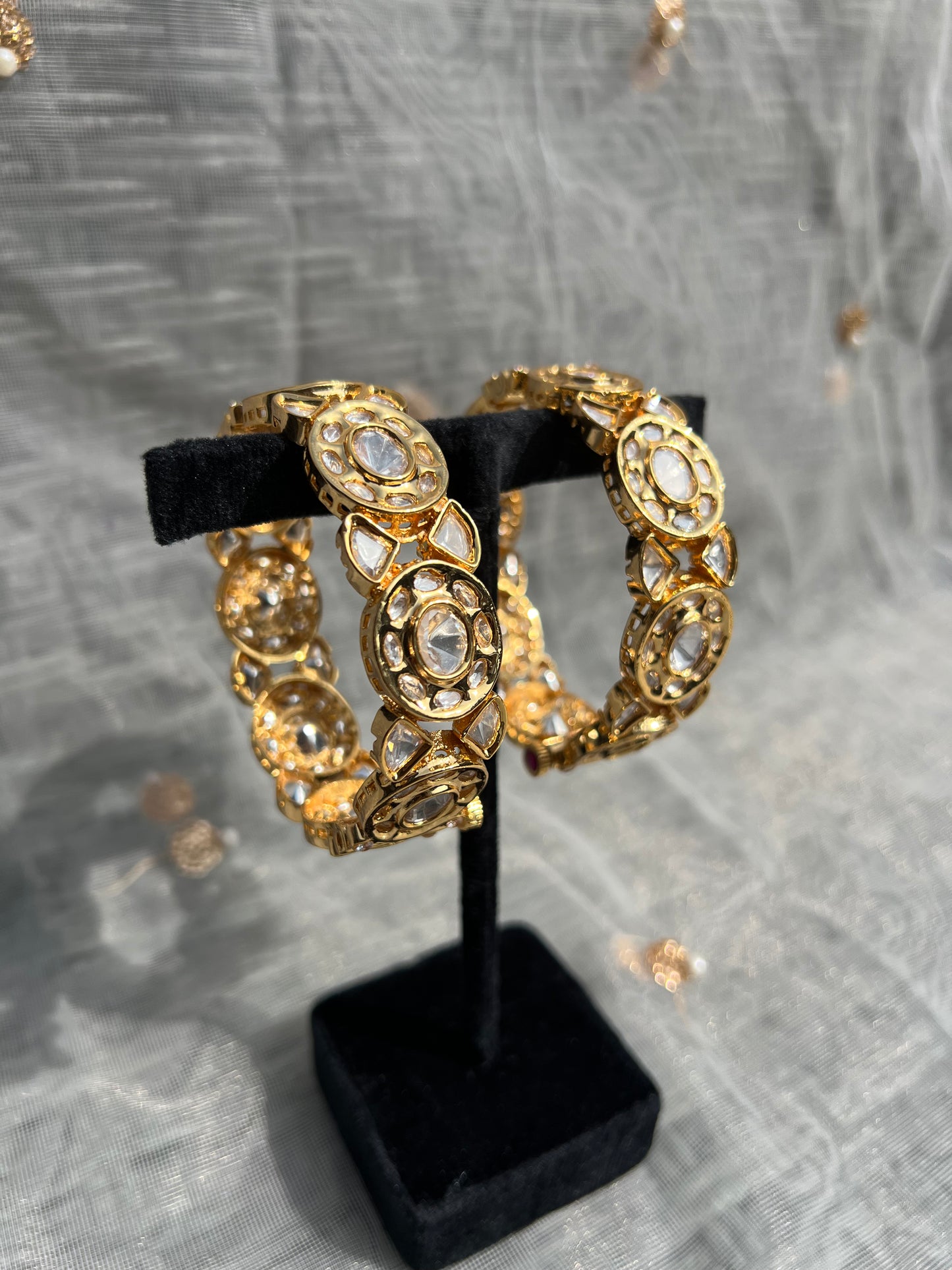 PY171 Tyani Kundan Bangles