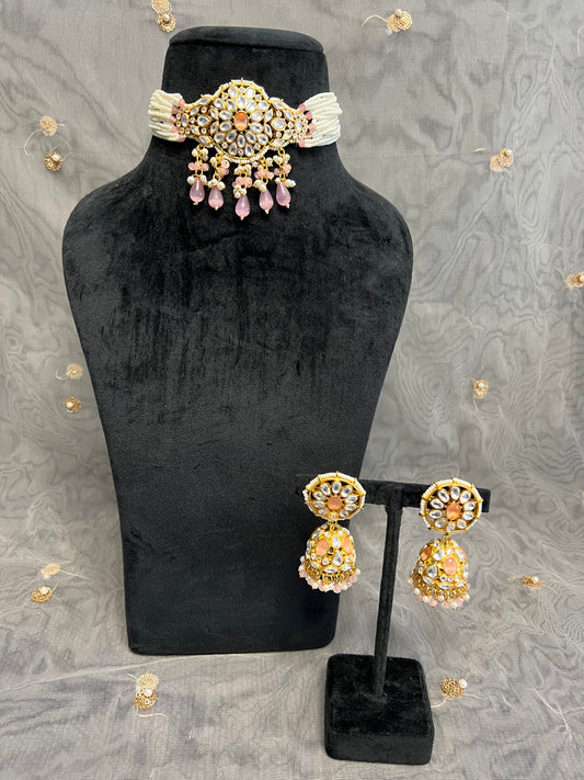 PY281 Choker Necklace Set