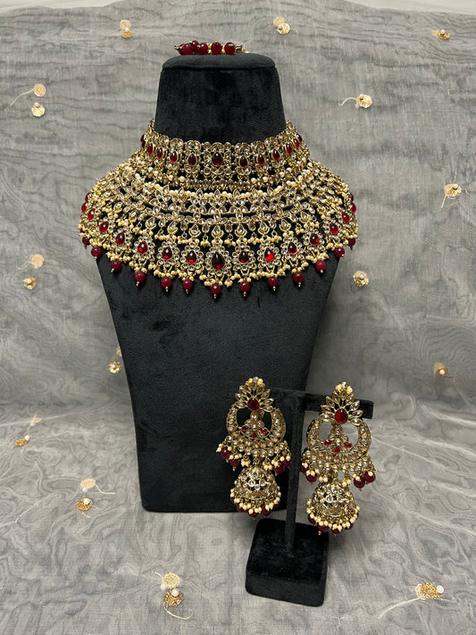 PY316 Polki Bridal Set