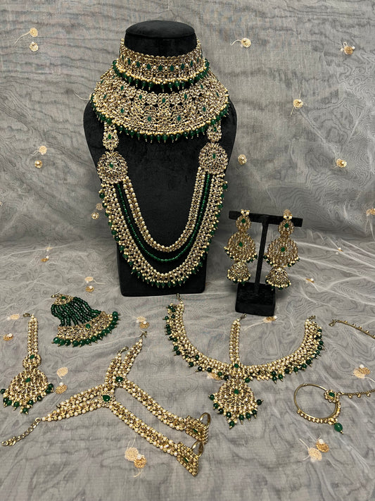 PY358 Polki Bridal Set