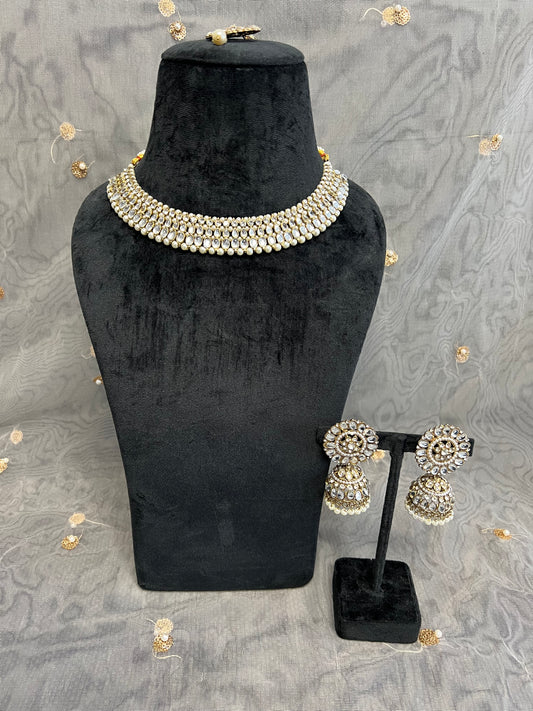 PY258 Mirror Necklace set