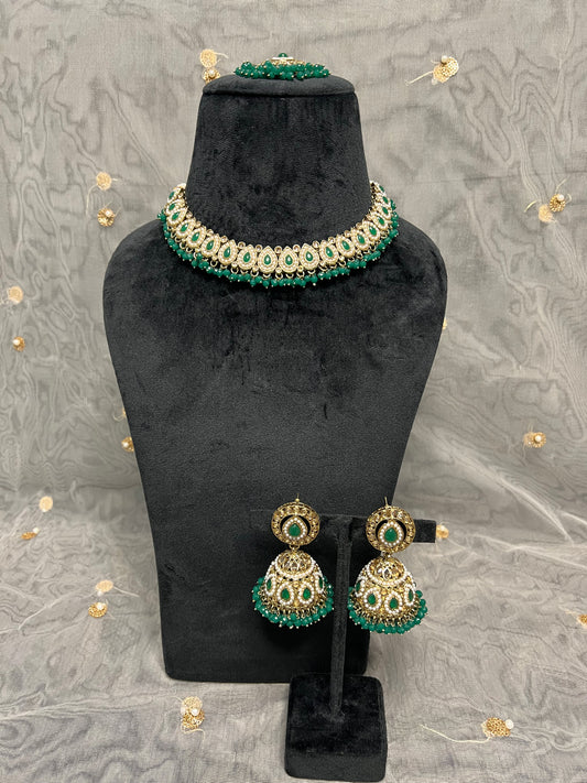 PY216 Polki Necklace Set