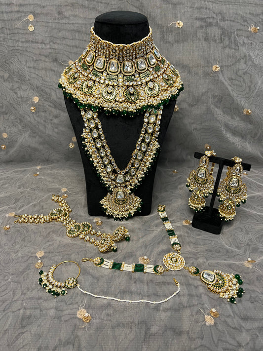 PY359 Polki Bridal Set