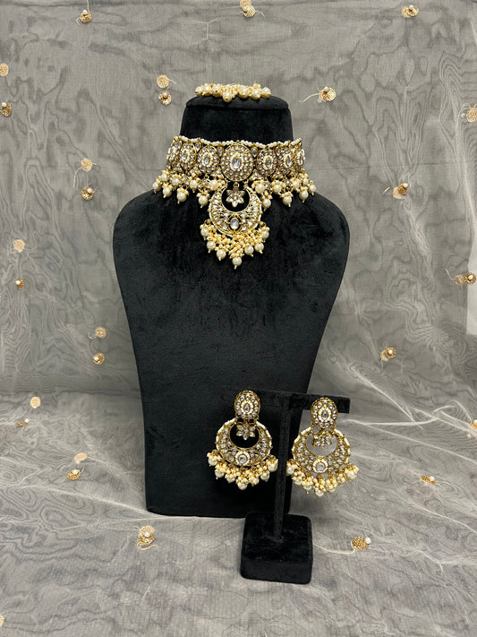 PY211 Kundan Necklace Set