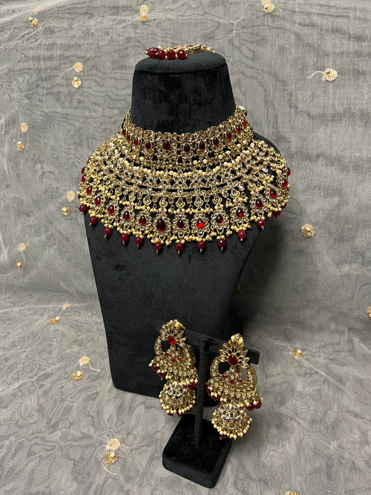 PY316 Polki Bridal Set