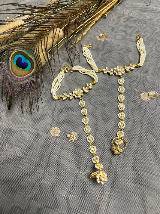 BA70 Pachi Kundan Hathphool