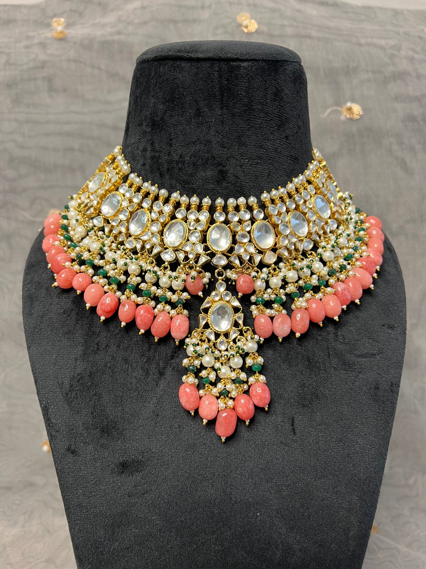 BA110 Pachi Kundan Necklace Set