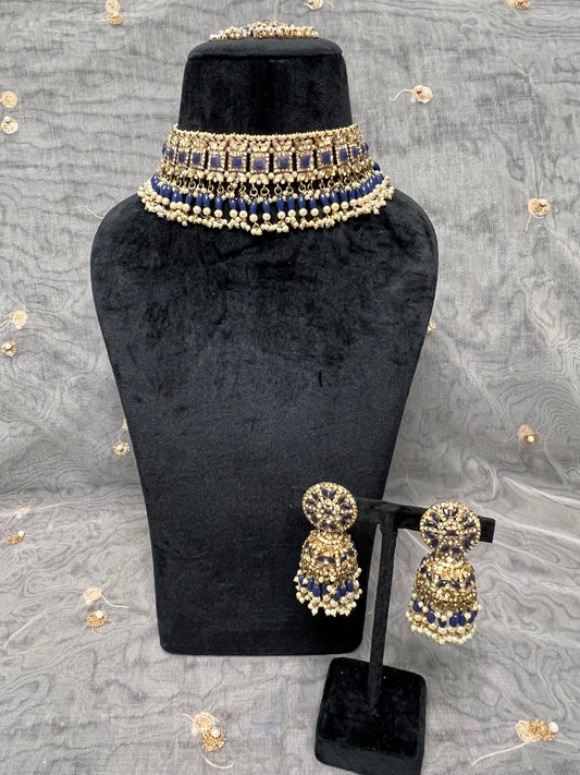 PY306 Polki Necklace Set