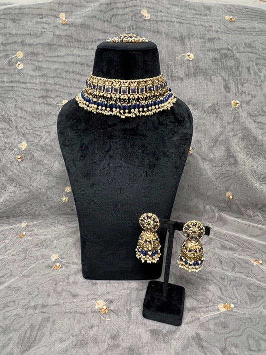 PY306 Polki Necklace Set