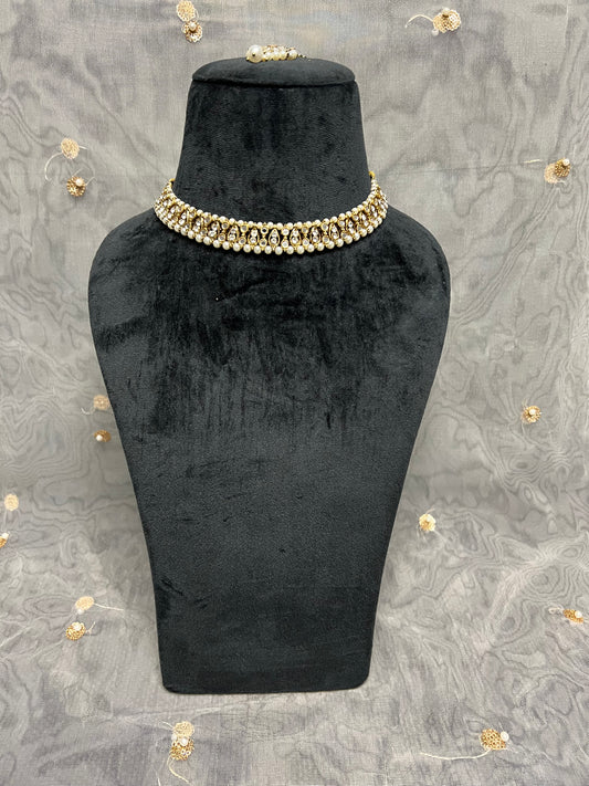 PY298 Mirror Necklace set