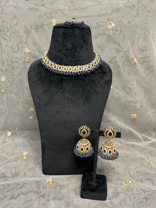 PY217 Polki Necklace Set