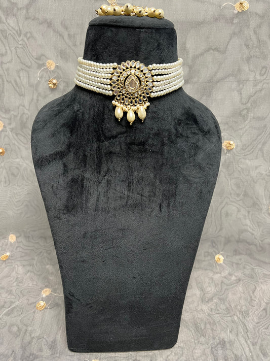 PY296 Mirror Necklace set