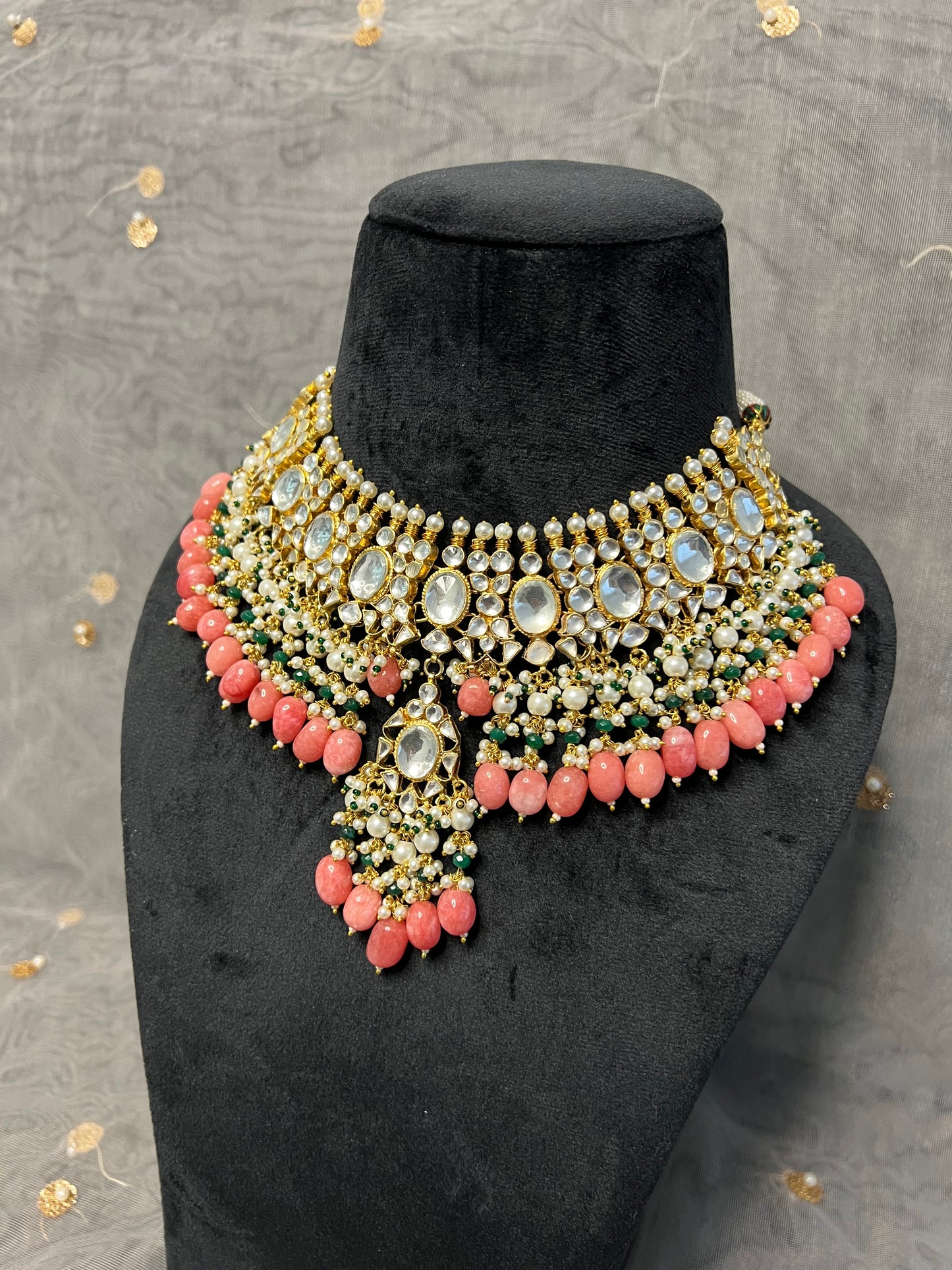 BA110 Pachi Kundan Necklace Set