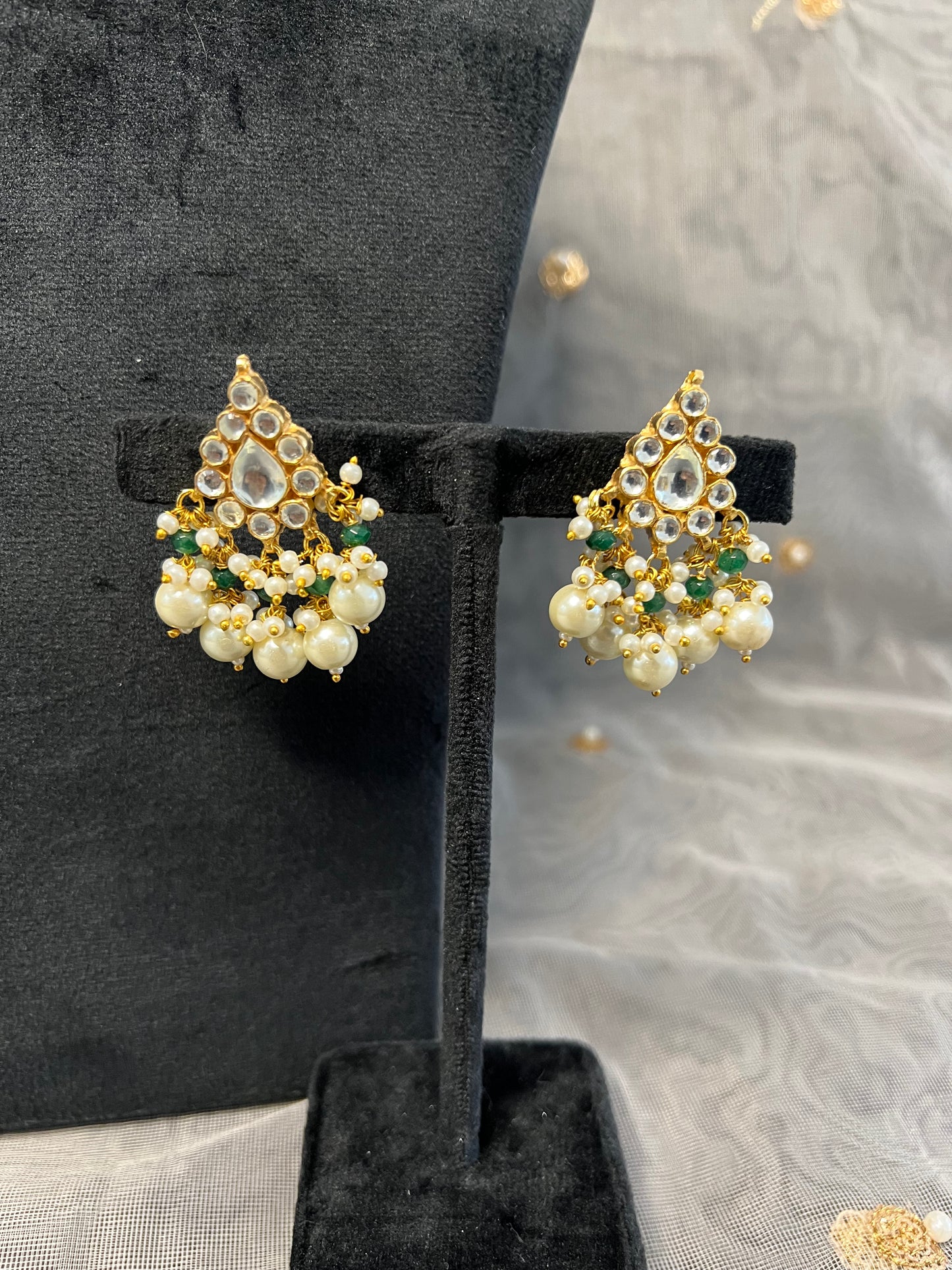 BA102 Pachi Kundan Necklace Set
