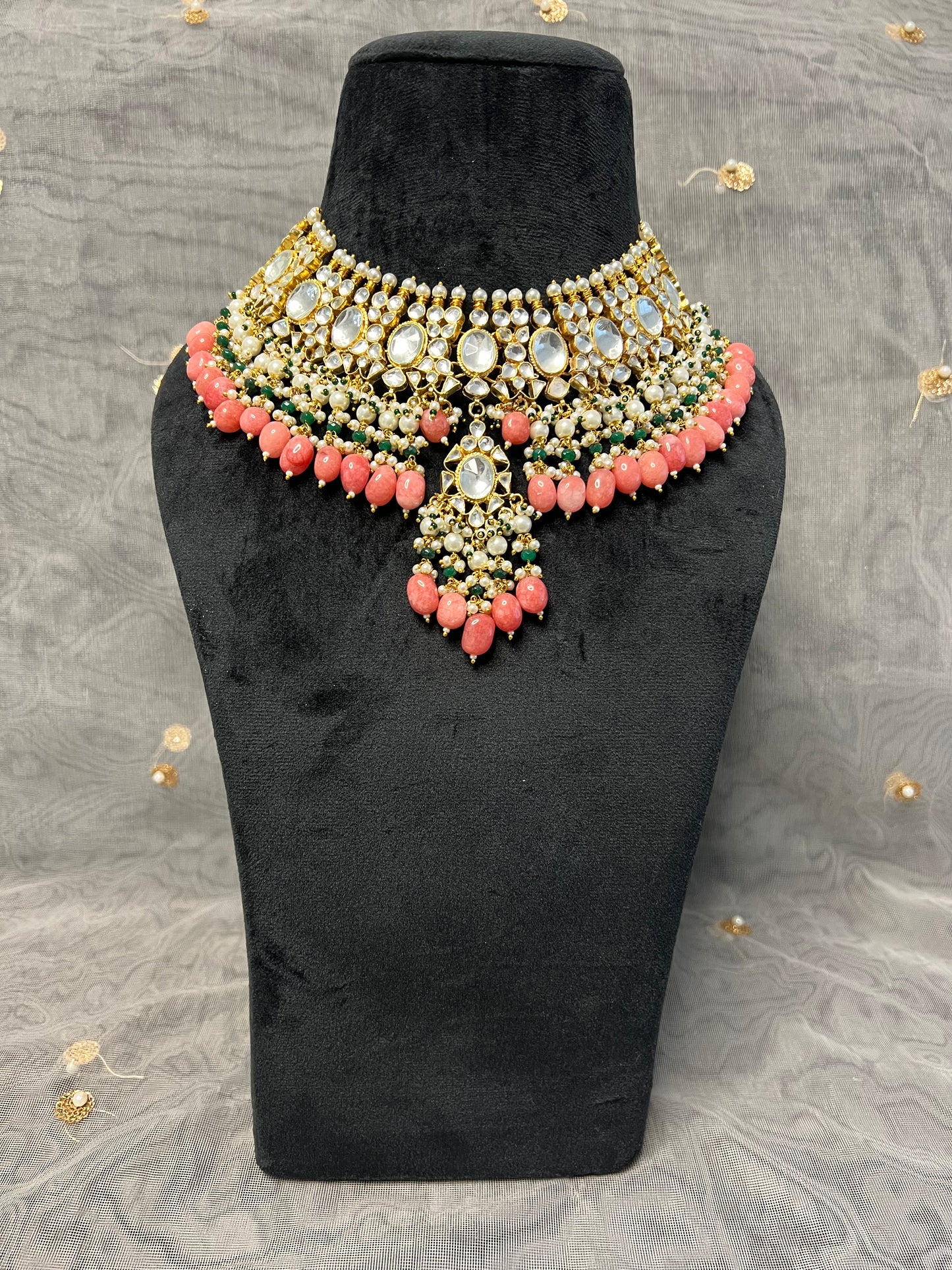 BA110 Pachi Kundan Necklace Set