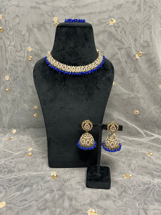 PY218 Polki Necklace Set