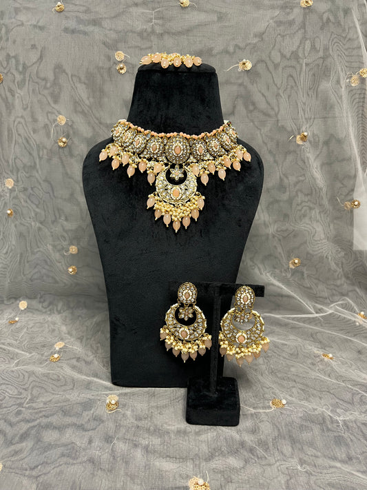 PY214 Kundan Necklace Set