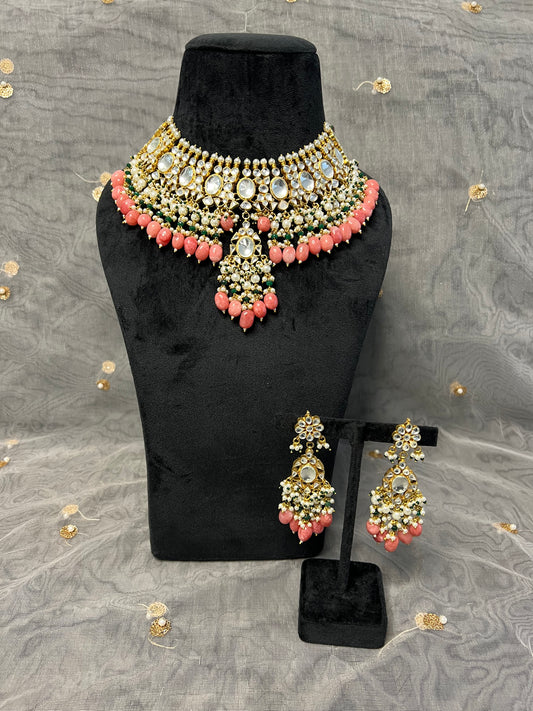 BA110 Pachi Kundan Necklace Set