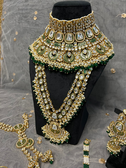 PY359 Polki Bridal Set