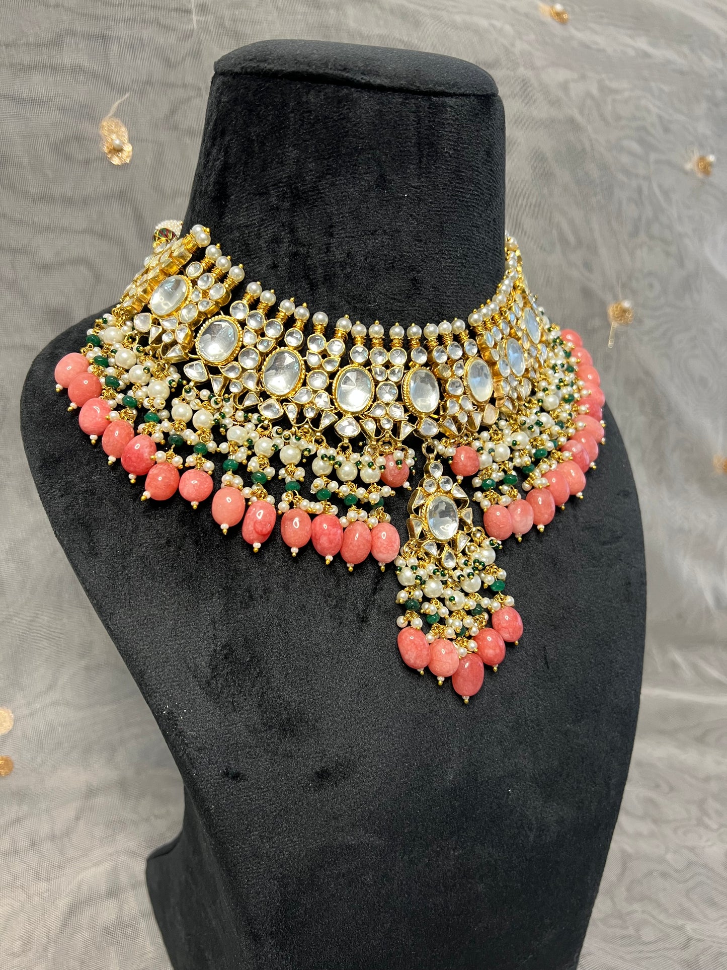 BA110 Pachi Kundan Necklace Set