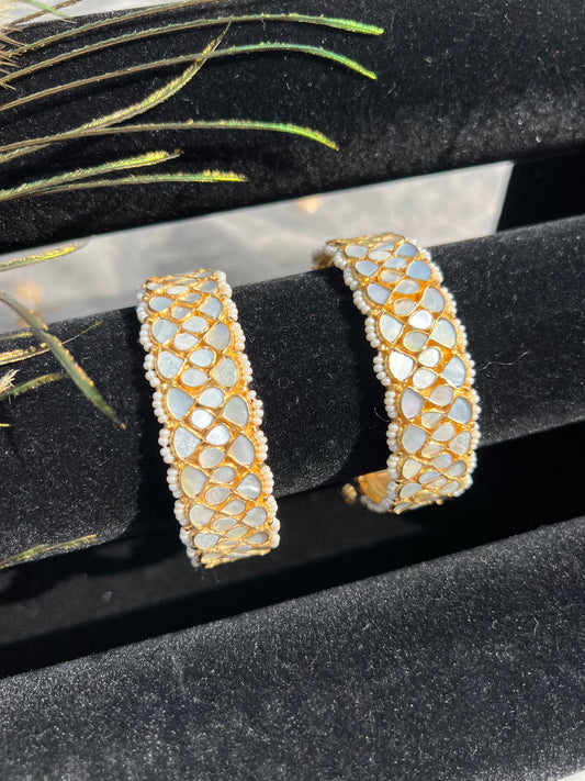 BA58 Mother of Pearl Bangles